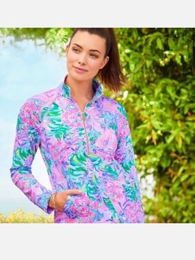 Lilly Pulitzer x Disney Popover Sweater Multi Disney Dreamin', Size XS